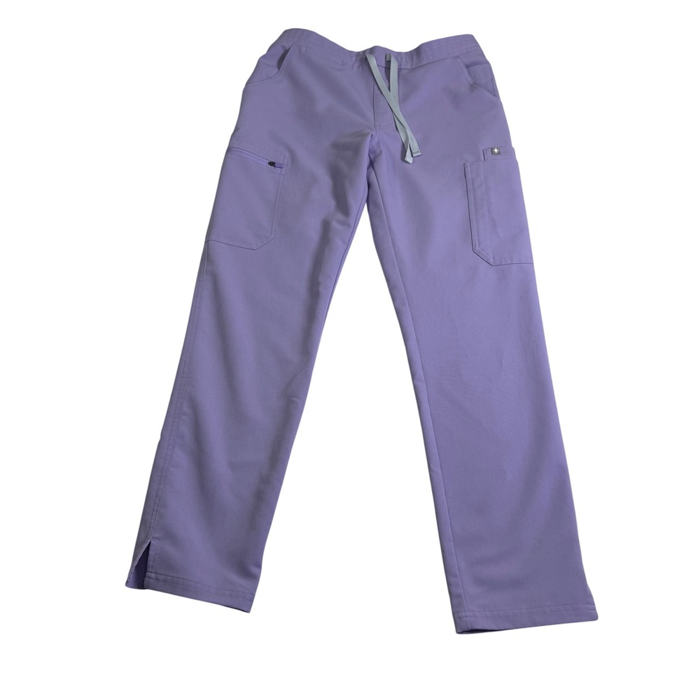 Figs Yola Scrub Pants Women XS Lavender Dew Limited Edition Skinny Cargo TW2000P